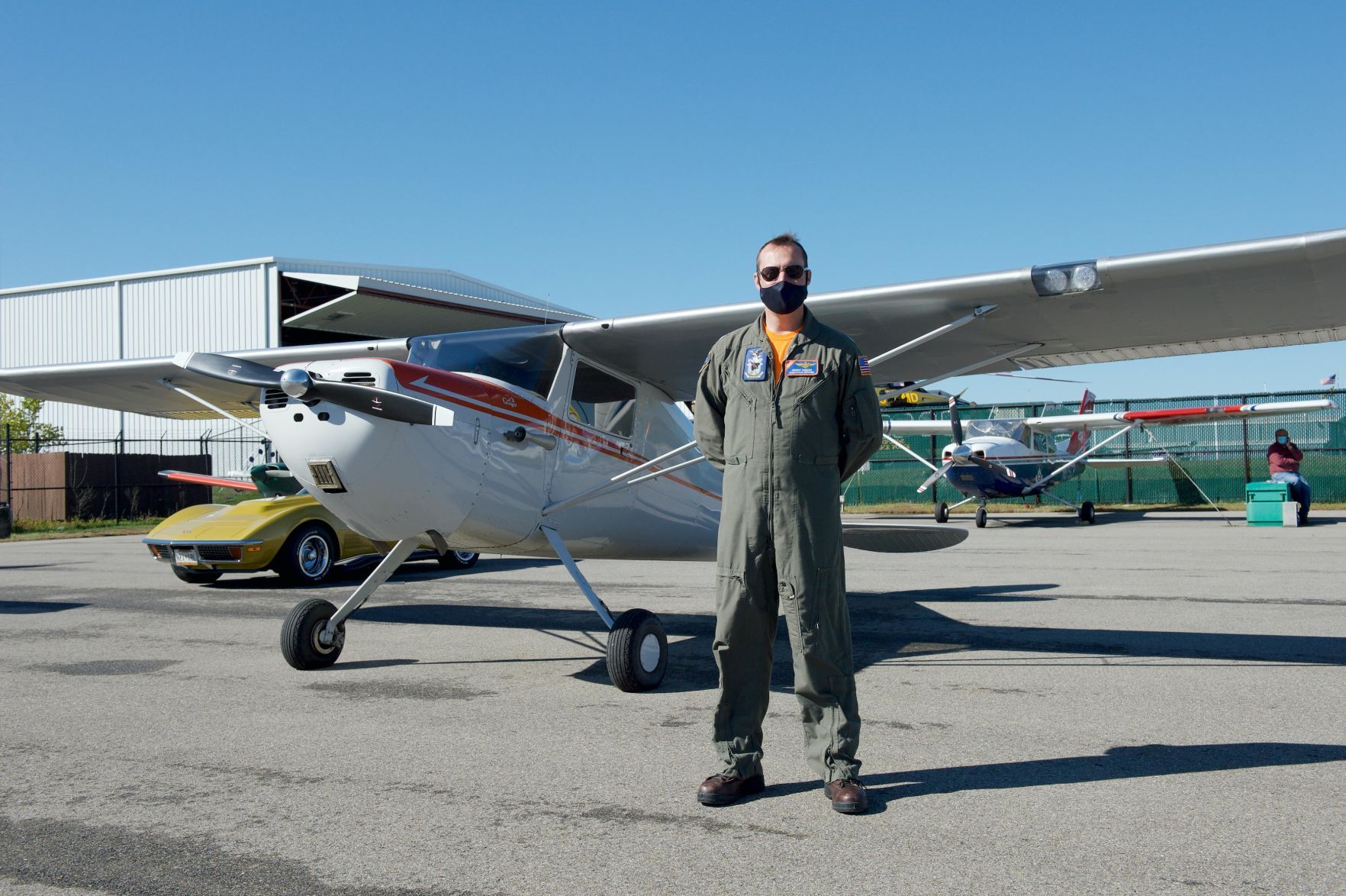 Test pilots honor first responders at airport anniversary celebration